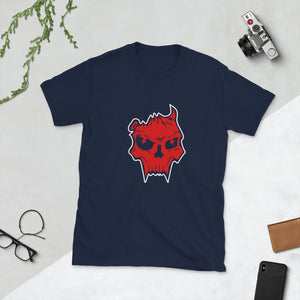 Skidsart purgatory skull Short-Sleeve Unisex T-Shirt